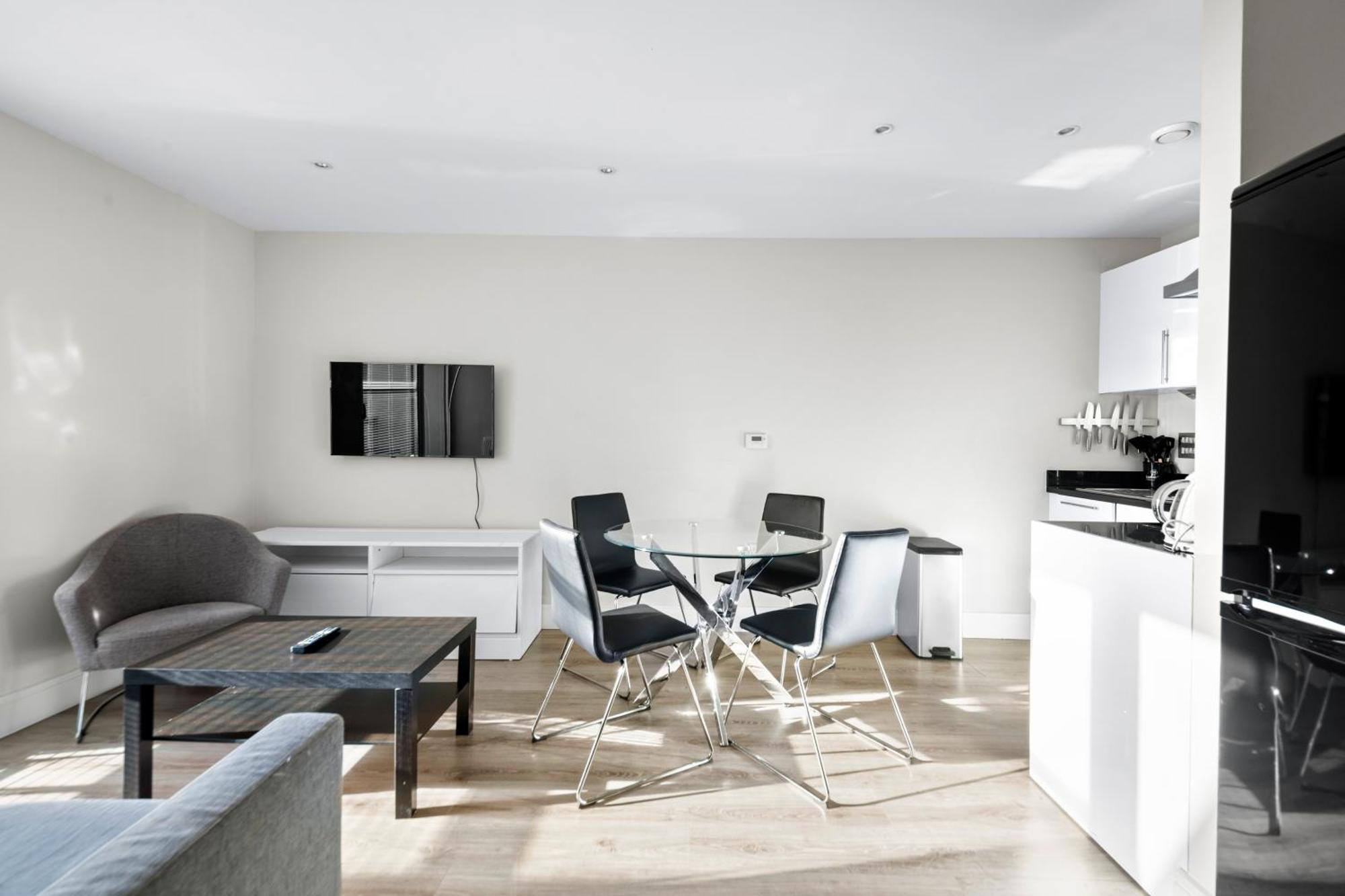 Londwell, Canary Wharf Skyline Balcony Suite Londres Extérieur photo